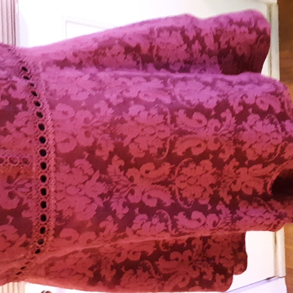 Maroon sleeveless dress - Picture 3 of 5